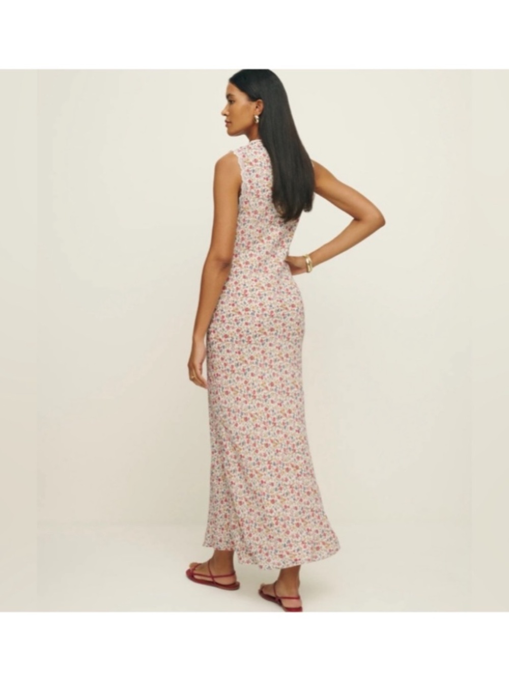 Reformation Sharla Dress Ivory - Size XS - Picture 4 of 4